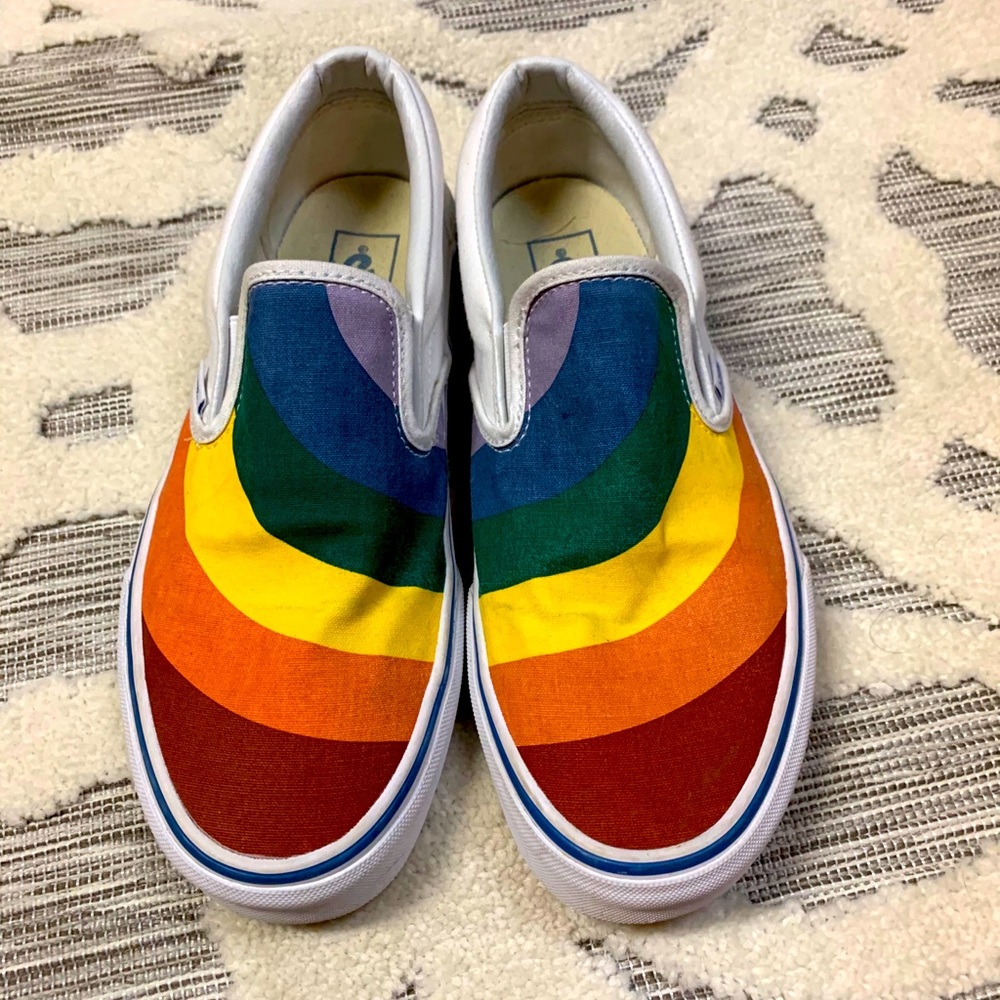 Vans Rainbow Slip-Ons
